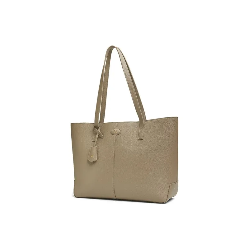 Tata Cow Leather Tote Bag, Shopping Bag, Handbag, Shoulder Bag Tubas Women's Multicolor-1