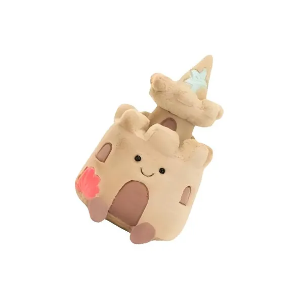 JELLYCAT Fun Items Collection Beach Castle Dolls Plush Doll 29cm Height-2