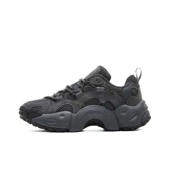 PEAK Casual Shoes Women's Low Top Gothic Gray Black