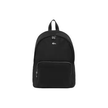 LACOSTE Nylon Backpack Regular Women's Black