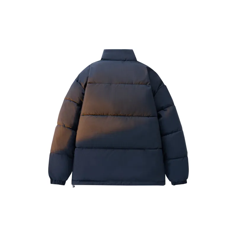 C1RCA American Minimalist Style Basic Brand Sports Logo Print Padded Puffer Jacket Unisex-7