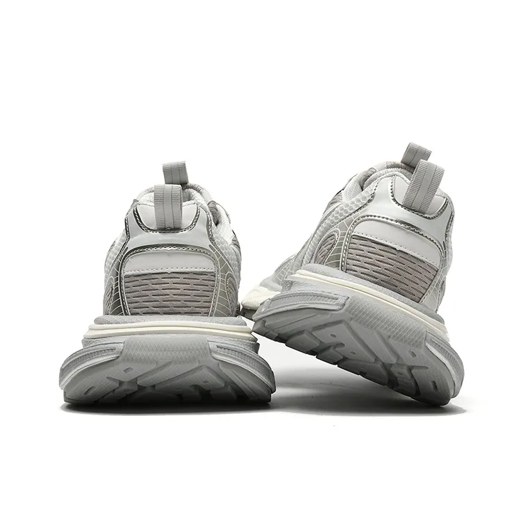ORD Impact Resistant Wear Resistant Lightweight Breathable Slip Resistant Low Top Chunky Sneakers Unisex-4
