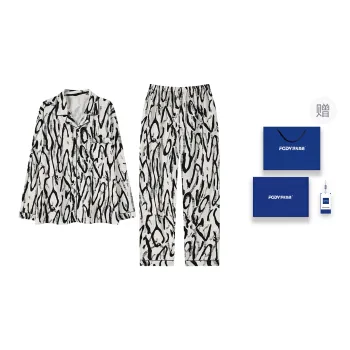 Floating Light Islands Pajama Set Men's