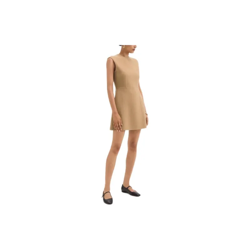 THEORY Wrap skirt Mini Dress-3