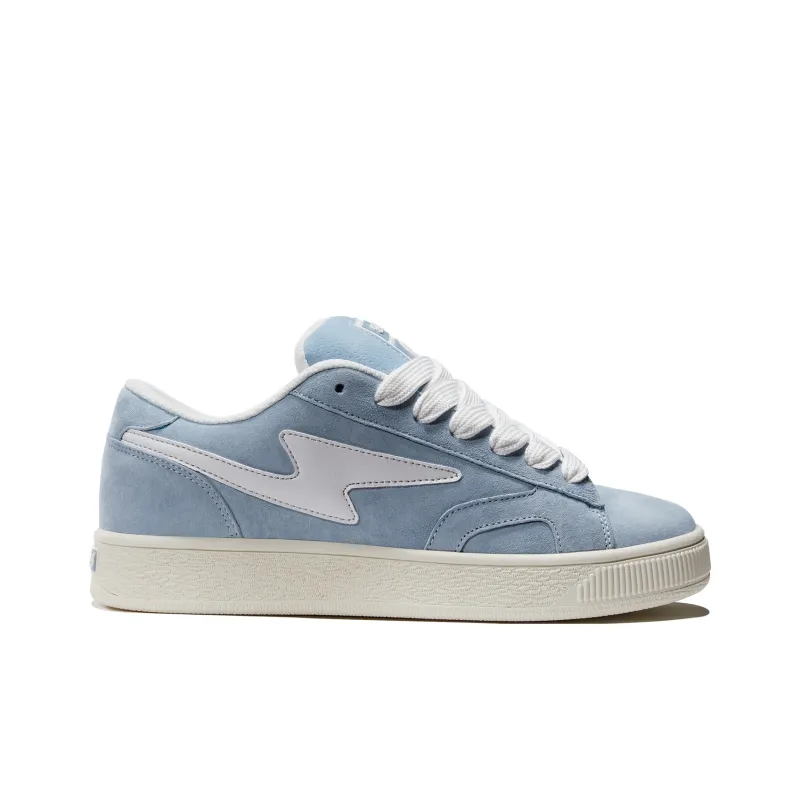 GZOZ Coverage Cushioning Wear Resistant Low Top Skateboard Shoes Unisex Ice Clear Blue-1