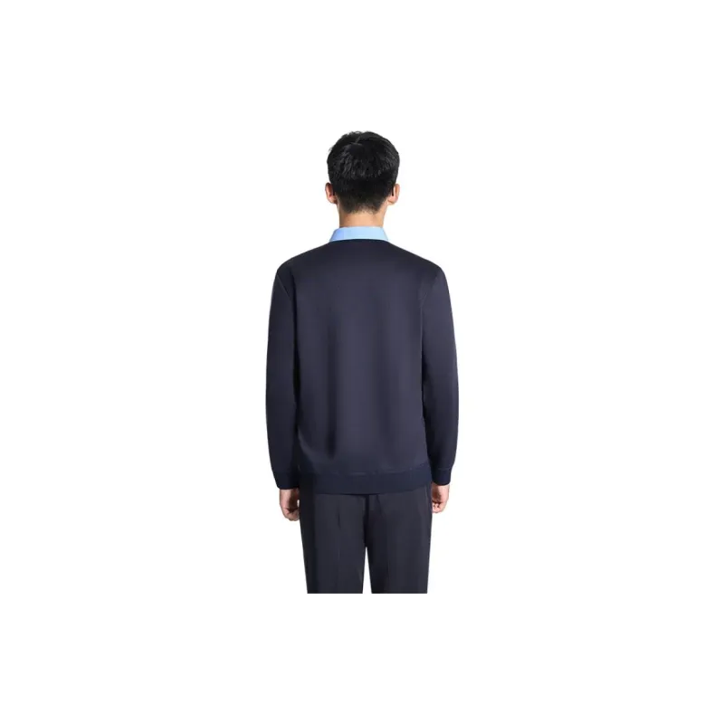 Shu Family Sweater Unisex Navy Blue-1