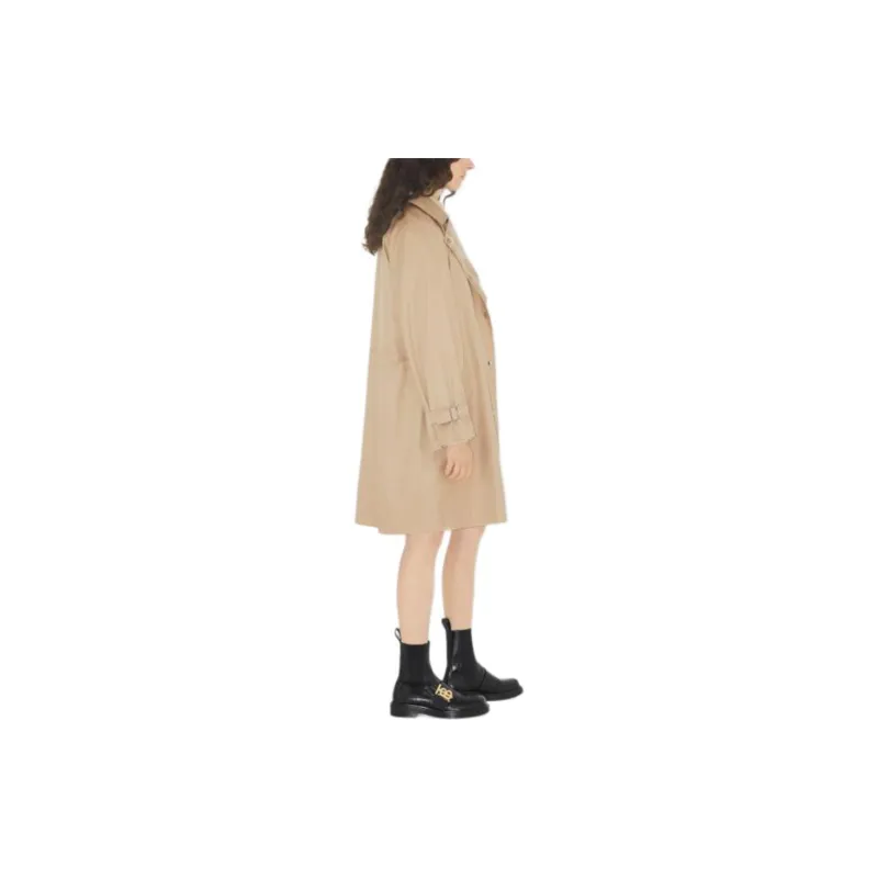 Burberry SS23 Coats Women's Khaki-4
