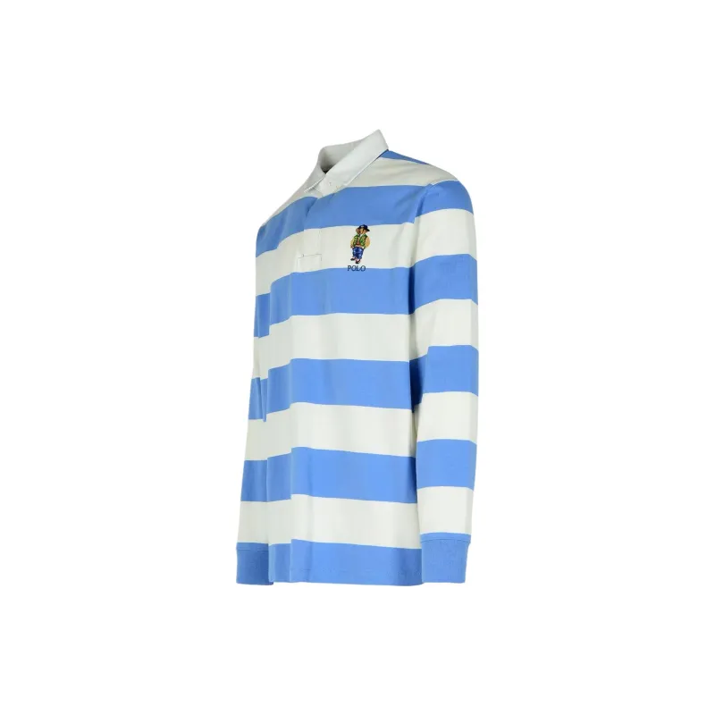Polo Ralph Lauren Teddy Bear Printed Long Sleeved Polo Shirt-2