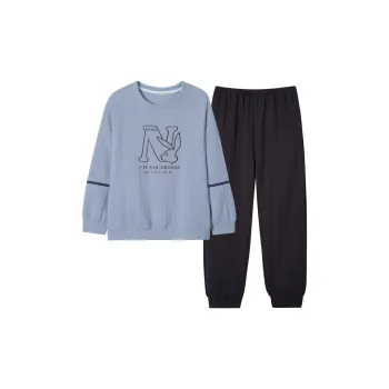 Mulong Family Pajama Set Women's Royal Blue