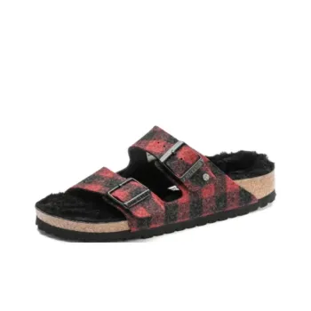 Birkenstock Arizona Rivet Red Plaid Women's
