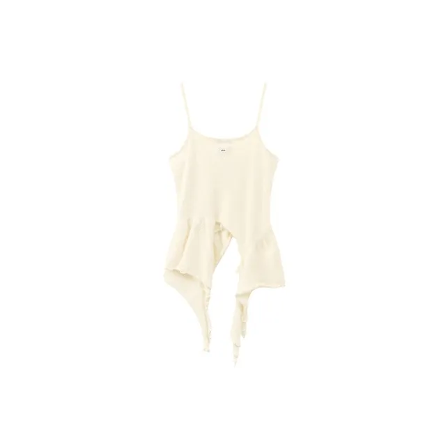 CHUU Tank Tops Women's White Apricot-1
