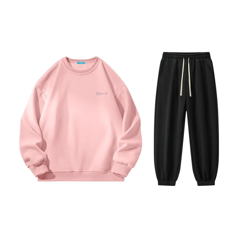 Small Columns Under The Sea Sweatshirt Set Unisex-33