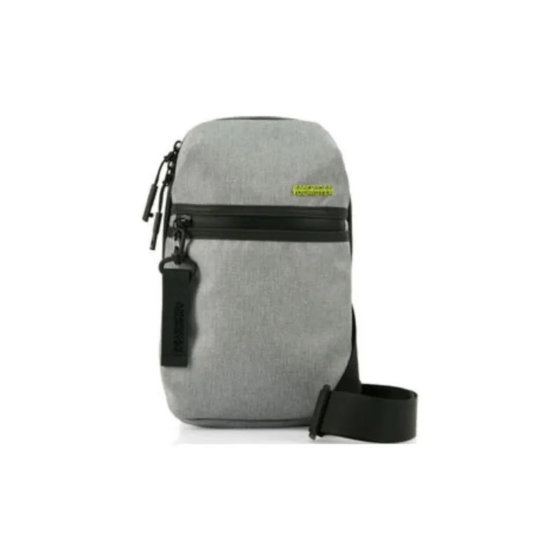 AMERICAN TOURISTER Polyester Crossbody Bag Unisex Light Gray-0