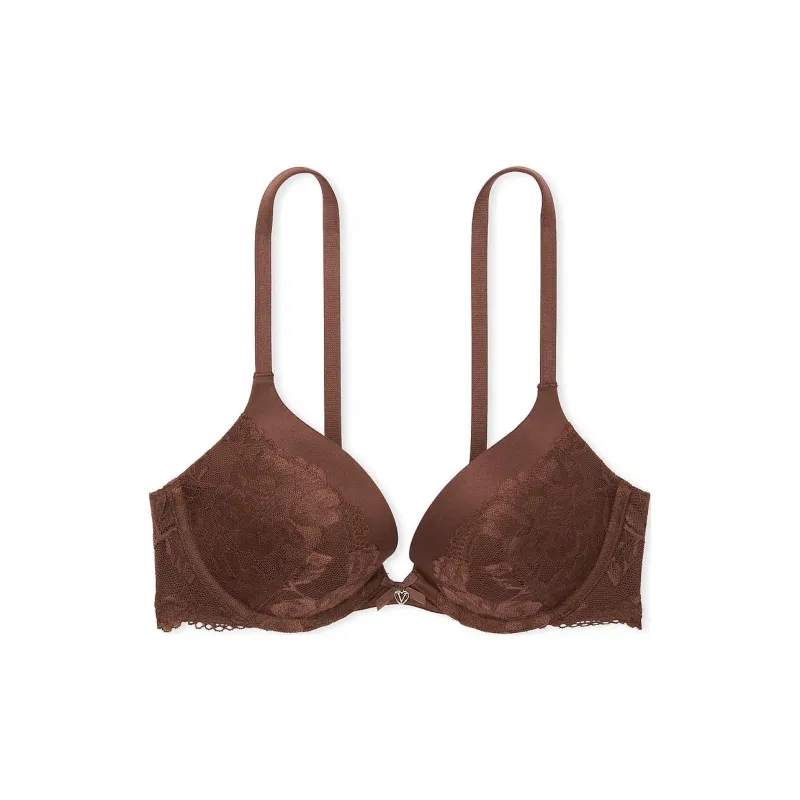 Victoria's Secret Body By Push Up Lace Cup Bra/ Ganache Bra Women's Ganache-0