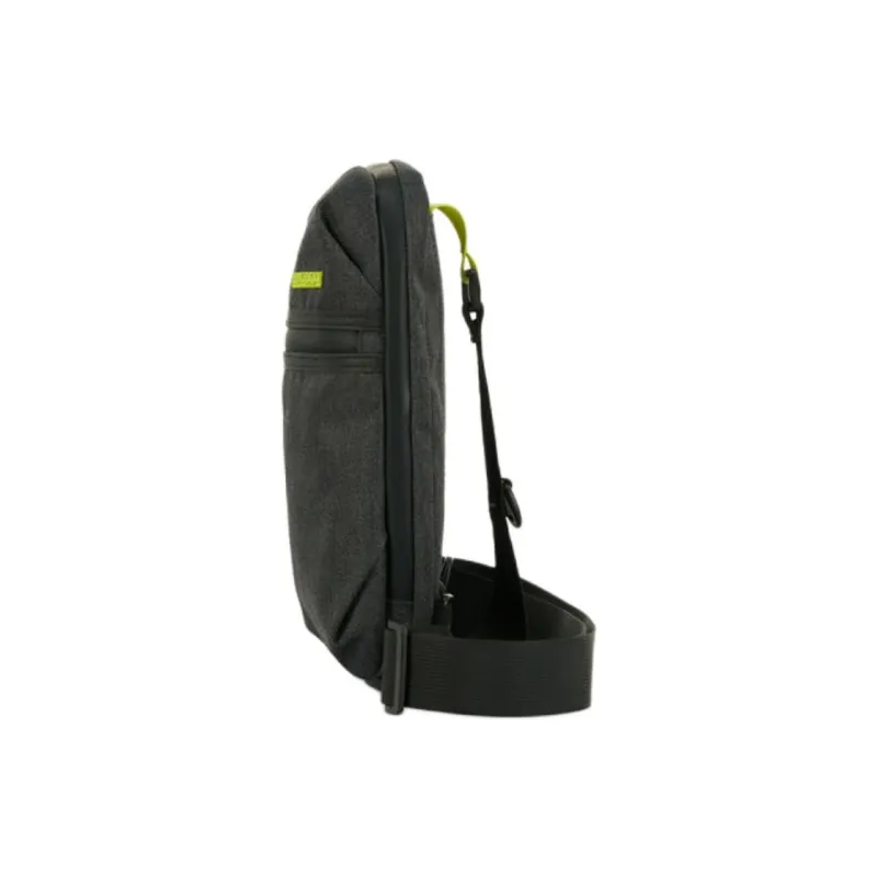 AMERICAN TOURISTER Polyester Shoulder Bag, Crossbody Bag Unisex Black-2