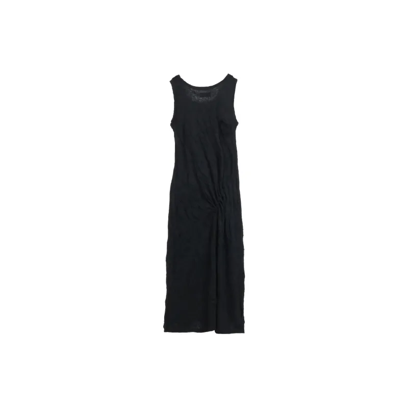 Yohji Yamamoto S'YTE FW24 Sleeveless Dress Women's Black-1