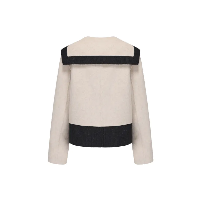 CHIWAWAMEME Cropped Coats Women's-1