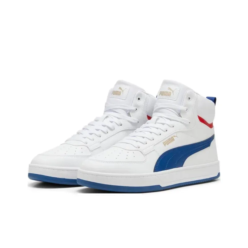 PUMA Caven 2.0 Anti Slip Wear Resistant Mid Top Skateboard Shoes Unisex White-2