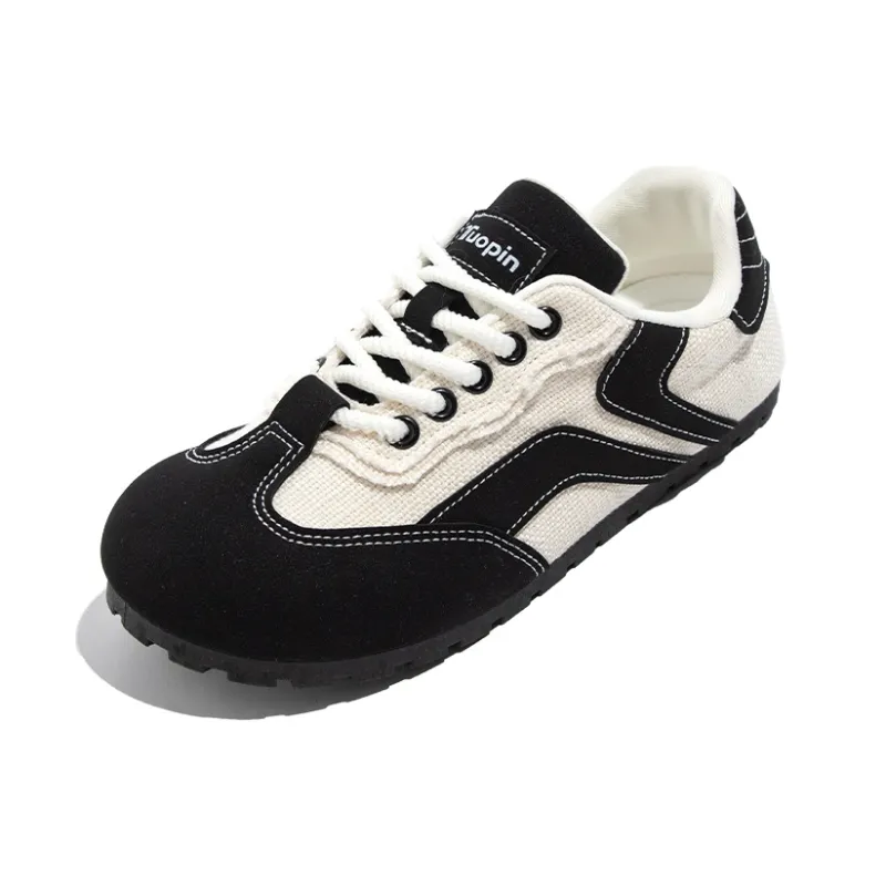 TUOPIN Pie Shoes Wear resistant And Lightweight Low Top Skateboard Shoes Women's-1