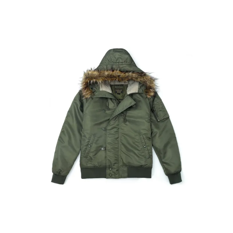 AKCLUB Vintage Collection Puffer Jacket Men's Navy Blue-4
