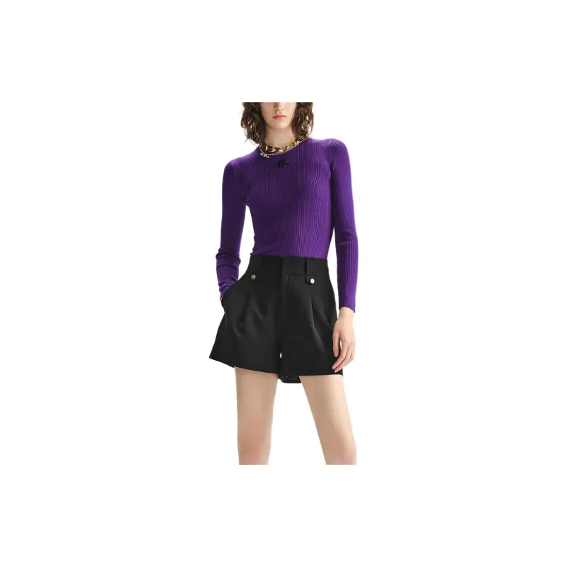 KARL LAGERFELD FW23 Sweater Women's Purple-1