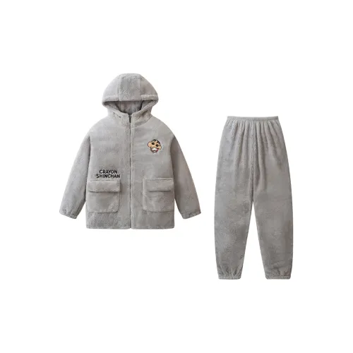 QINZUIMAO Pajama Set Women's Sea Swallow Gray