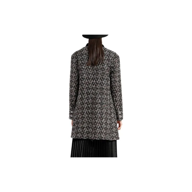 BESIONIA FW22 Coats Women's Gray-2