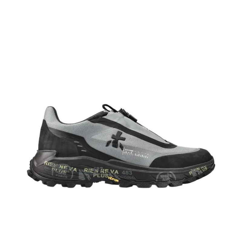 PREMIATA Sciliar Low Top Casual Shoes Men's Gray-1