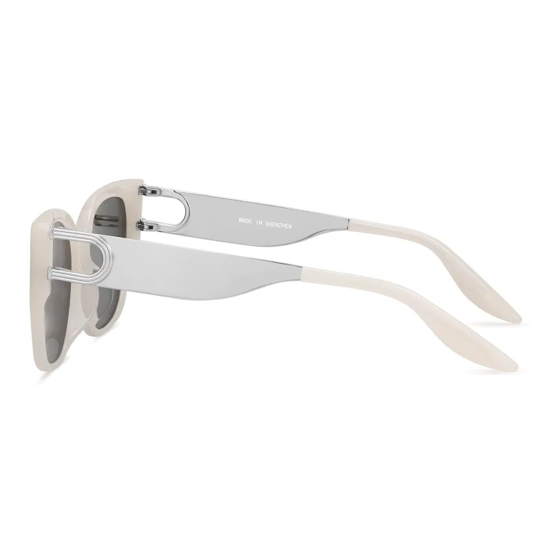 SUYAN Plate Alloy Frame Butterfly Sunglasses Unisex-11