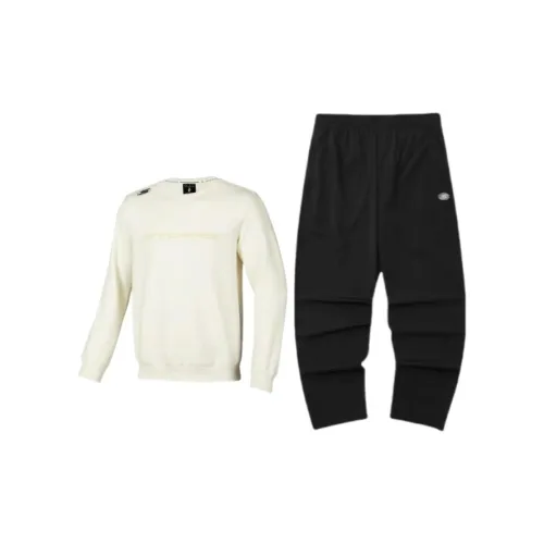 Skechers GOKNIT Sweatshirt Set Unisex Cream Beige White
