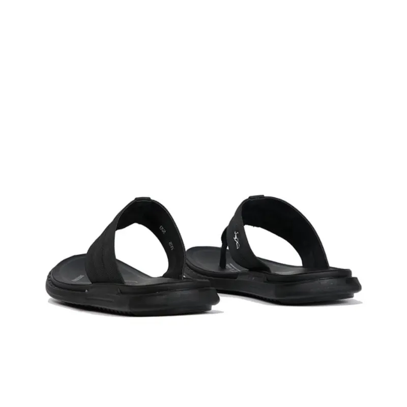 Wit Odor Resistant, Abrasion Resistant Flip Flops Men's Black-3