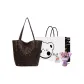 Coffee Print Pattern+Exclusive Shopping Bag+Greeting Card+Dried Flower