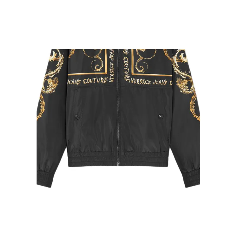 VERSACE JEANS COUTURE Chromo Couture-print Jacket - POIZON