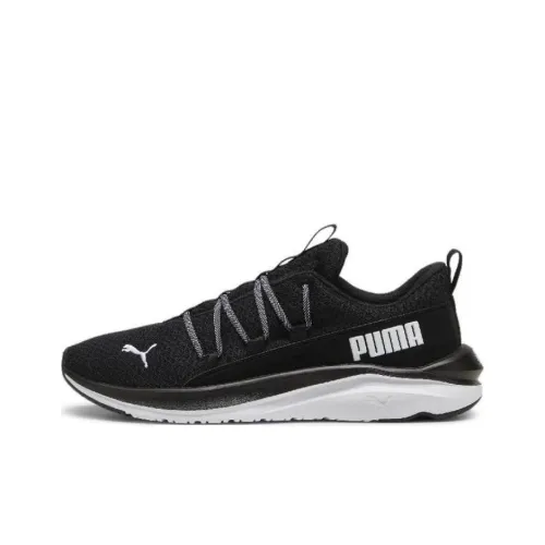 PUMA Softride One4all Anti Slip Wear Resistant Low Top Running Shoes Men's Black
