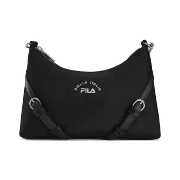FILA Fabric Crossbody Bag Shoulder Bag Mini Women's Black