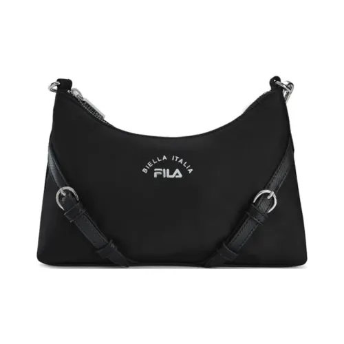 FILA Fabric Crossbody Bag Shoulder Bag Mini Women's Black