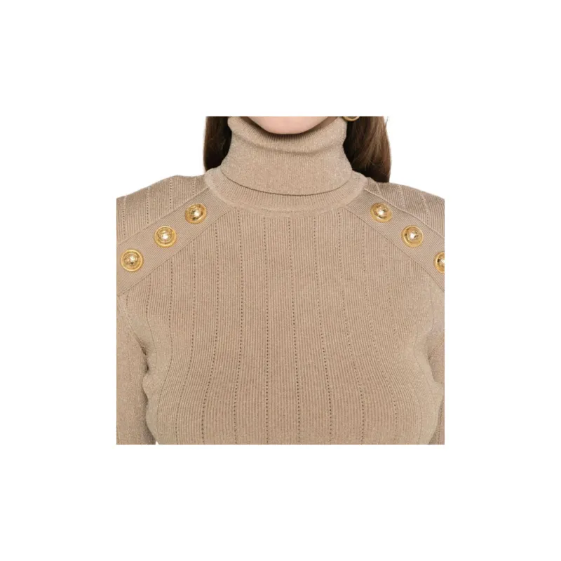 BALMAIN Fine ribbed Sweater-4