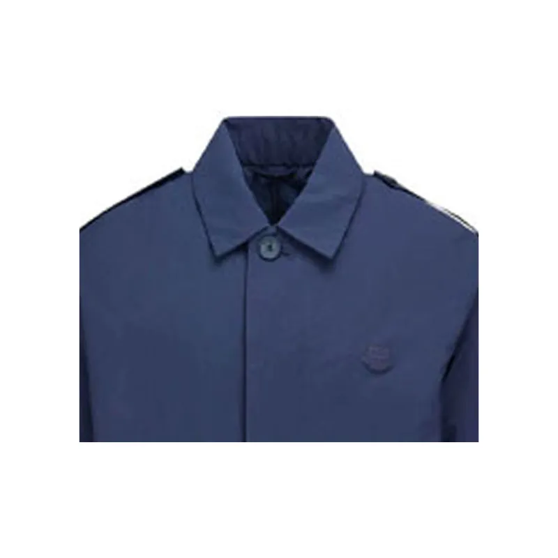 KENZO FW21 Trench Coat Men's Navy Blue-4