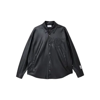 JACK JONES· x NBA Shirt Coat Men's Black