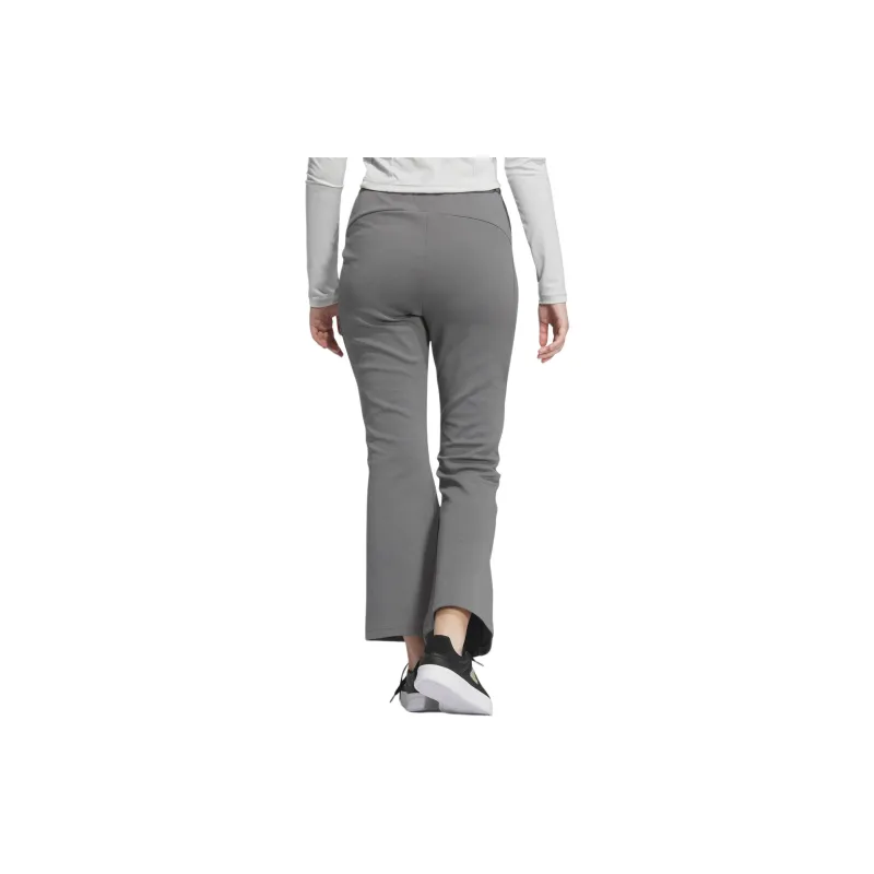 Adidas FLARED LEG KNIT JOGGERS Knitted Sweatpants Women's Gray-2