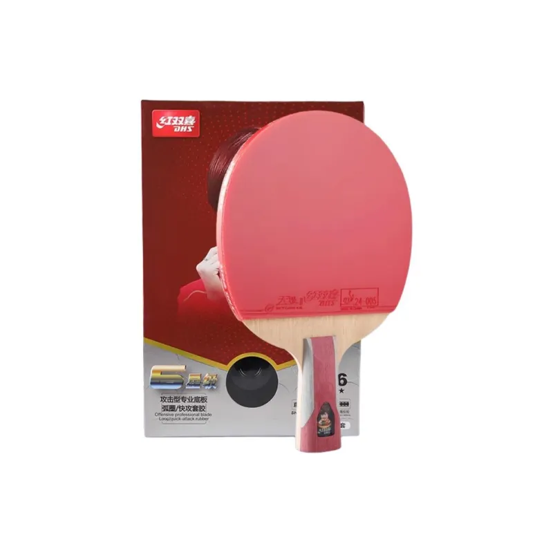 DHS Ping Pong Paddles Unisex All Wood-4