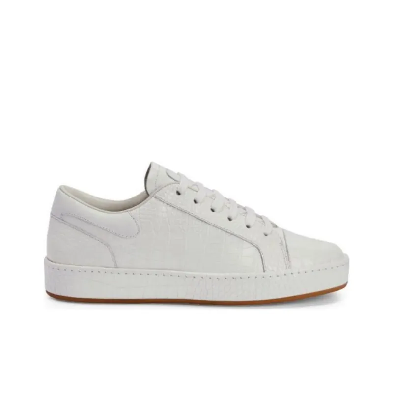 Giuseppe Zanotti GZ City Crocodile embossed Sneakers-1