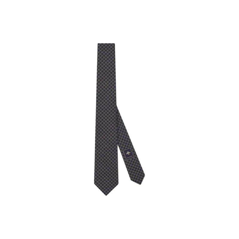 GUCCI Allover Gg Jacquard Tie-0