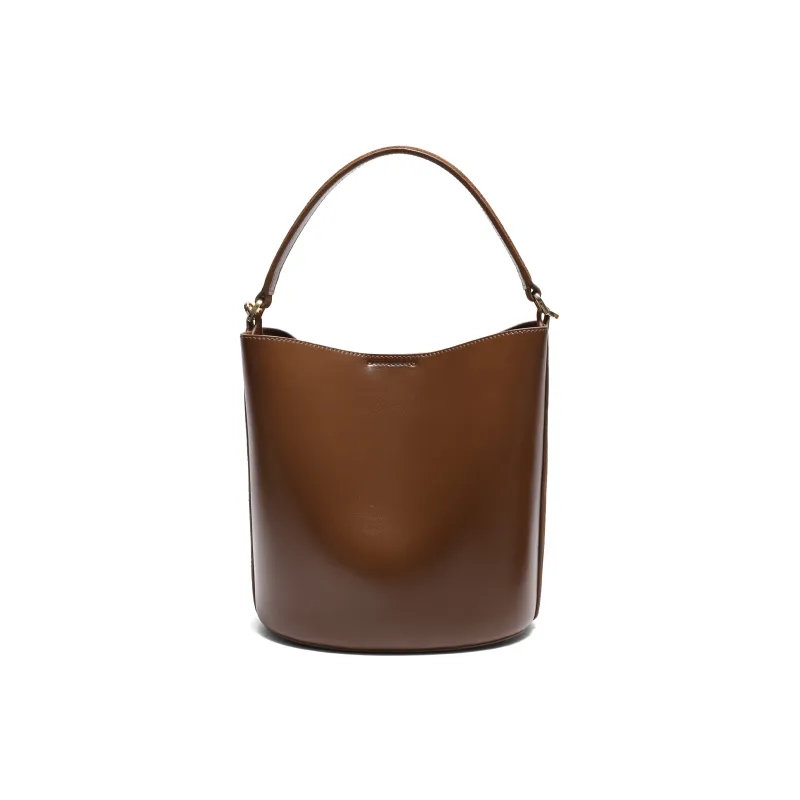 BELLE Split Cow Leather Crossbody Bag, Handbag Regular Women's Khaki-2
