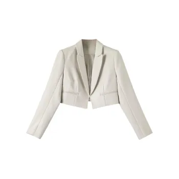 Late White Suit Women's Beige Apricot