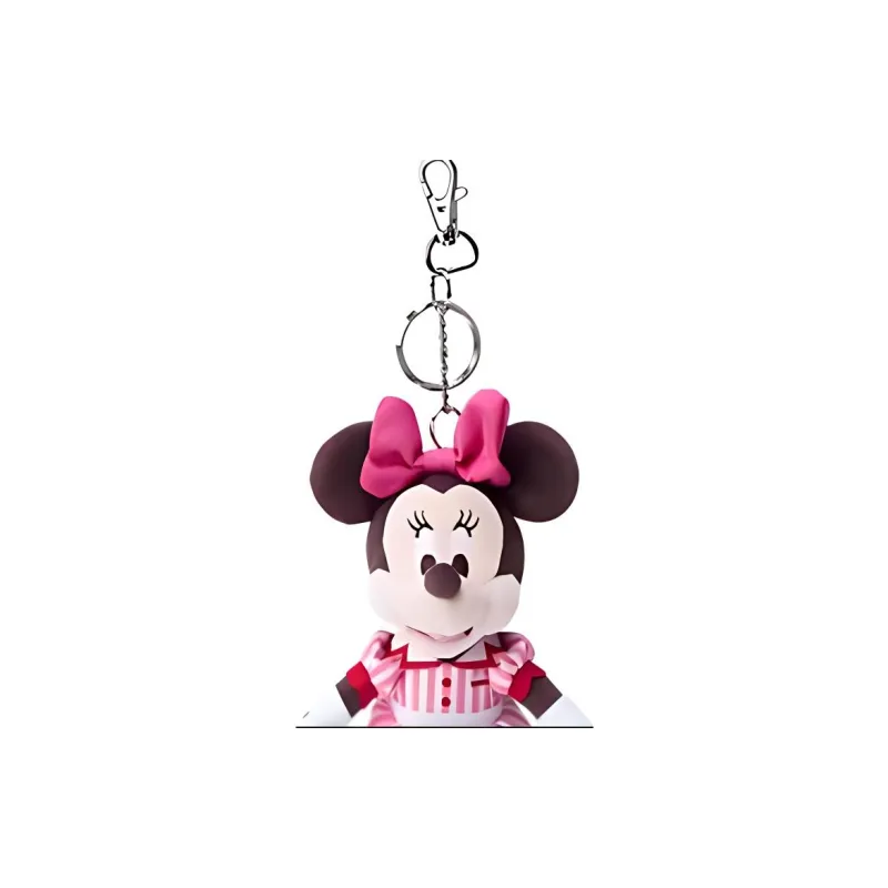 Disney Shanghai Disney Ice Cream Minnie Mouse Plush Keychain Dolls Plush Doll 26.5cm Height-2