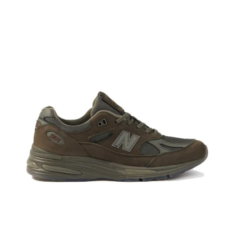 New Balance 991v2 MiUK Stone Island Ghost Pack Green-1