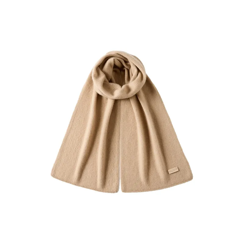 JIUMU Cashmere Knit Scarves Women's-0