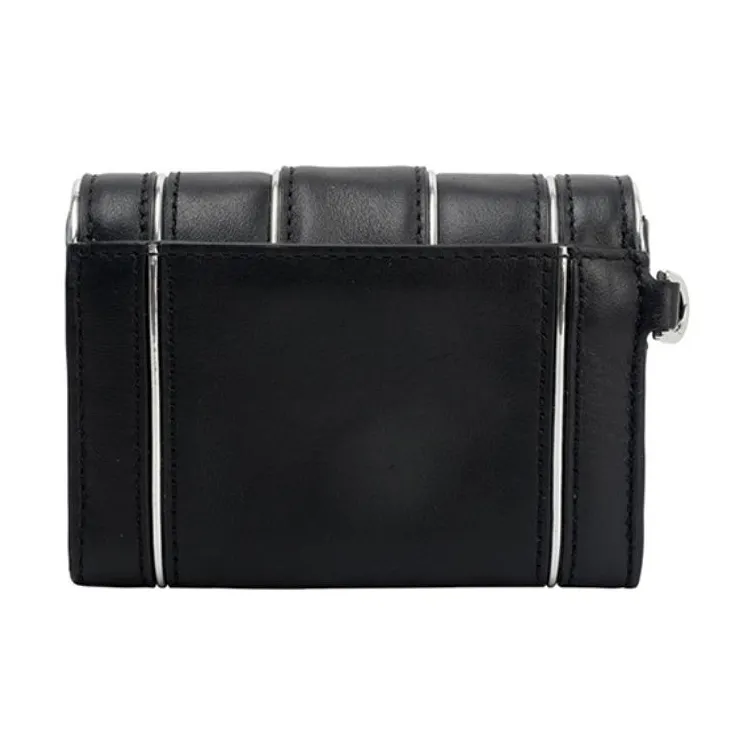 MICHAEL KORS Leather 3-in-1 Handbag Shoulder Bag Crossbody Bag Coin Purse Mini Women's Black-2