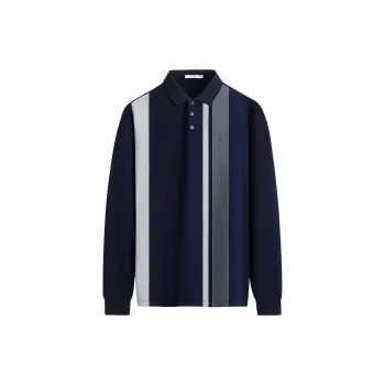 Dance With Wolves Polo Shirt Men's Dark Blue